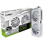 Palit GeForce RTX 5060, 8GB GDDR7, White OC (DLSS 4) NE75060U19P1-GB2063M