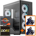 TopPC AMD Ryzen 7 (Zen 5) GMNG X3D, Ryzen 7 9800X3D, 32GB (2x16) DDR5, GeForce RTX 5070 Ti, 4TB NVMe Gen5 DATK386-1310042