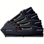 G.SKILL Ripjaws V Black, DDR4, 64GB, 3600MHz, CL16, Kit of 4 F4-3600C16Q-64GVKC