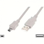 Logilink USB (A male -> B-Mini (5-pin) male), 1.8m CU0014