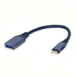 Gembird USB-C to USB-A 3.0, 0.15m A-USB3C-OTGAF-01