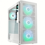 Kolink Observatory HF Mesh ARGB, Tempered Glass, White OBSERVATORY HF MW