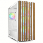 Sharkoon Rebel C70G A-RGB, Tempered Glass, White 4044951040209