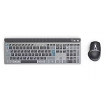 Hama multi device keyboard and mouse set black U8173069