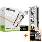 Zotac GeForce RTX 5080, 16GB GDDR7, SOLID OC White Edition (DLSS 4) ZT-B50800Q-10P