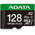 ADATA Speed Plus, microSDXC, 128GB UD128GUI3V30A2SP-RA1