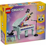 Lego Blocks 31392 Music Decor Piano with Cat 31392