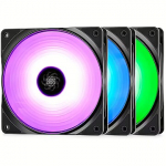 DeepCool RF 120, 3 Pack DP-FRGB-RF120-3C