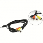 Gembird 3.5mm to RCA, 2m CCA-4P2R-2M
