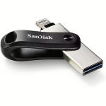 Sandisk iXpand Go, 256GB, Black & Silver SDIX60N-256G-GN6NE
