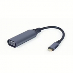 Gembird USB-C to VGA, 0.15m A-USB3C-VGA-01