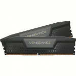 Corsair Vengeance Black, DDR5, 64GB, 5200MT/s, CL40, Kit of 2 CMK64GX5M2B5200C40
