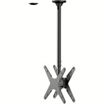 Newstar Full motion dual TV/monitor ceiling mount, 32-75" FPMA-C340DBLACK