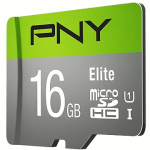 PNY Technologies PNY Elite microSDHC 16GB P-SDU16GU185GW-GE