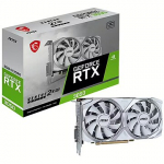 MSI GeForce RTX 3050, 8GB GDDR6, VENTUS 2X XS WHITE OC GEFORCE 3050 VENTUS 2X XS WHITE 8G OC