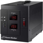 Power Walker PowerWalker AVR 3000 SIV FR voltage regulator 1 AC outlet(s) 110-280 V Black AVR 3000 SIV FR