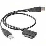 Gembird External USB to SATA adapter for slim SATA SSD/DVD A-USATA-01
