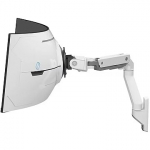 Ergotron HX monitor arm with VHD joint (white, for 1000 R curved monitors) 45-694-216