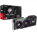 ASRock Radeon RX 9070 GRE, 12GB GDDR6, Steel Legend OC 90-GA5WZZ-00CANF