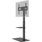 Goobay Floor stand | TV Floor Stand Basic, Size L | Swivel | 37-70 " | Maximum weight (capacity) 40 kg | Black 58526