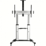 Techly Telescopic Height Adjustable Ultra-large Display TV Cart, 60-100" 102734