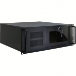 Inter-Tech 4U 4088-S, Black 4U-4088-S