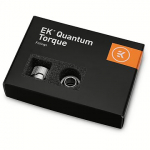 EK Water Blocks EK-Quantum Torque 6-Pack HDC 12, Satin Titanium 3831109824566