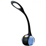 Platinet desk lamp PDL20 7W 2in1, black (43735) 43735