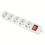 Lanberg Listwa przedluzacz 1.5m 5x230 b PS1-05F-0150- PS1-05F-0150-W