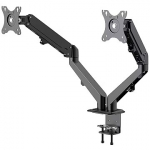 Newstar Full motion desk monitor arm for 2 screens, 17-27" DS70-700BL2