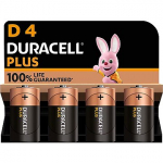 Duracell Plus D, x4 142039