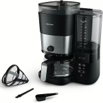 Philips All-in-1 Brew Drip coffee maker, Black/Silver HD7900/50