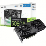 PNY Technologies GeForce RTX 5060 Ti, 8GB GDDR7, Overclocked (DLSS 4) VCG5060T8DFXPB1-O