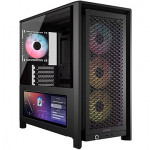 Corsair FRAME 4000D LCD RS ARGB, Tempered Glass, Black CC-9011326-WW