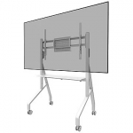 Neomounts Floor stand | FL50-525WH1 TV trolley | Adjustable Height | 55-86 " | Maximum weight (capacity) 76 kg | White FL50-525WH1