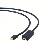 Gembird Mini DispalyPort to HDMI, 1.8m CC-MDP-HDMI-6