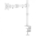 Newstar Full Motion desk monitor arm, 10-30" NM-D135WHITE