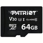 Patriot MicroSDHC card 64GB VX V30 C10 UHS-I U3 PSF64GVX31MCX