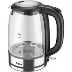Amica KD2050, Glass/Silver 1194222