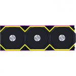 Lian Li UNI FAN SL Wireless 120 Reverse Blade, Black, 3 Pack + Controller 12RSL1W3B