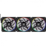 Thermaltake TS120 EX RGB, Black, 3 Pack CL-F206-PL12SW-A