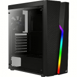 AeroCool Bolt, RGB, Acrylic, Black AEROPGSBOLT-BK-RGB