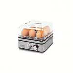 Caso Egg cooker E9  Stainless steel, 400 W, Functions 13 cooking levels, 02771