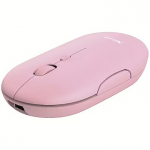Trust Puck, Wireless (Rechargeable), Pink 24125