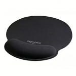 Delock Ergonomic Mouse Pad, Black 12559