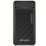 Awei P6K, 20000 mAh, Black AWE000145