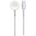 Swissten Braided Wireless Magnetic Charger for Apple Watch 1.2m 22065501