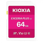 Kioxia Exceria Plus, SDXC, 64GB LNPL2M064GG4