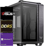 TopPC Intel Core i9 Gen14 Gaming (DDR5) TUF Gaming Powered by ASUS, Core i9-14900KF, 32GB (2x16) DDR5, 2TB NVMe Gen4, Windows 11 Pro DATK346-1504747