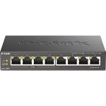 D-Link DGS‑1008P 8-Port Gigabit PoE Unmanaged Desktop Switch DGS-1008P/E